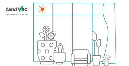 What can we benefit from LandVac tempered vacuum glazing?