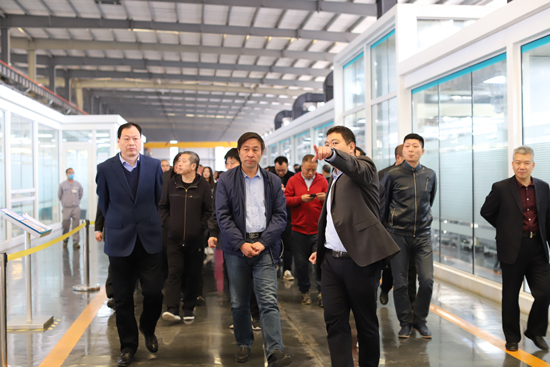 Chairman of the Jincheng Federation of Industry and Commerce Visited LandGlass